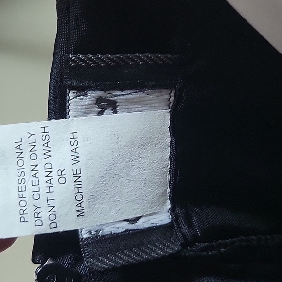 Status Classic Gown Black White Size 7 - Picture 7 of 7